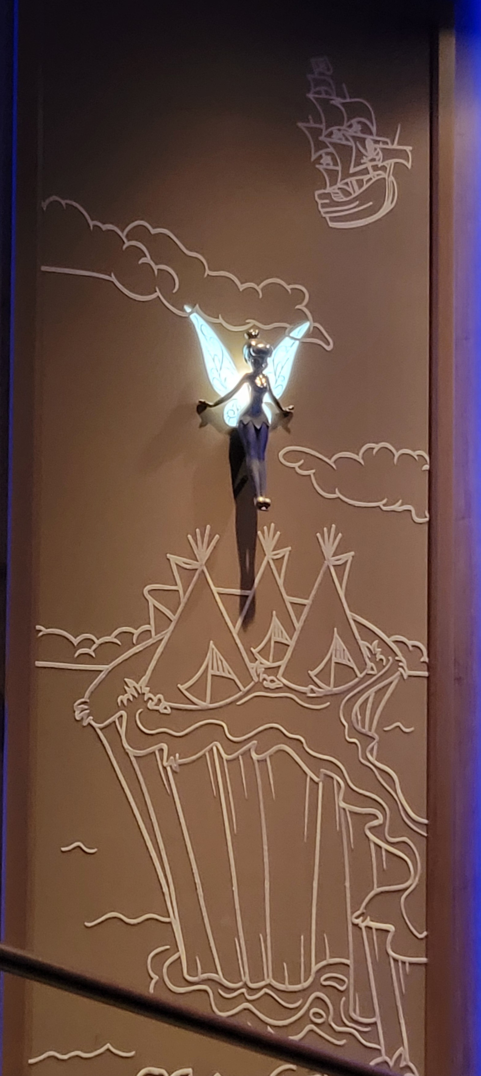 Tinkerbell in Server land Theater 